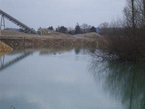 Karpfenangeln am Baggersee